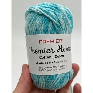 Premier‎ Home Cotton Blend Yarn - Ocean Splash 55g